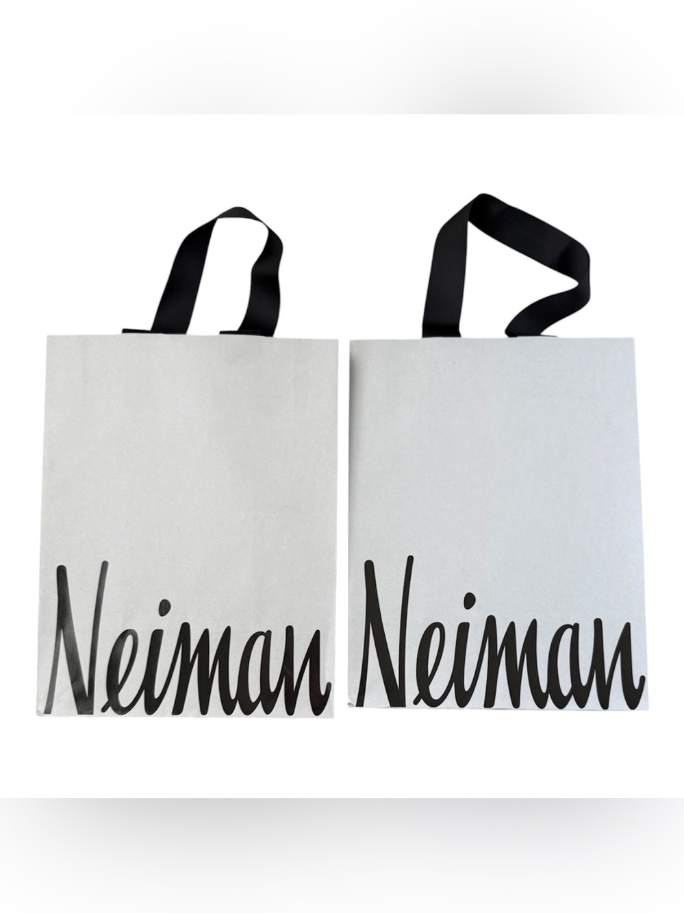 Neiman Marcus Bundle Of 2 Shopping Bags With Handles